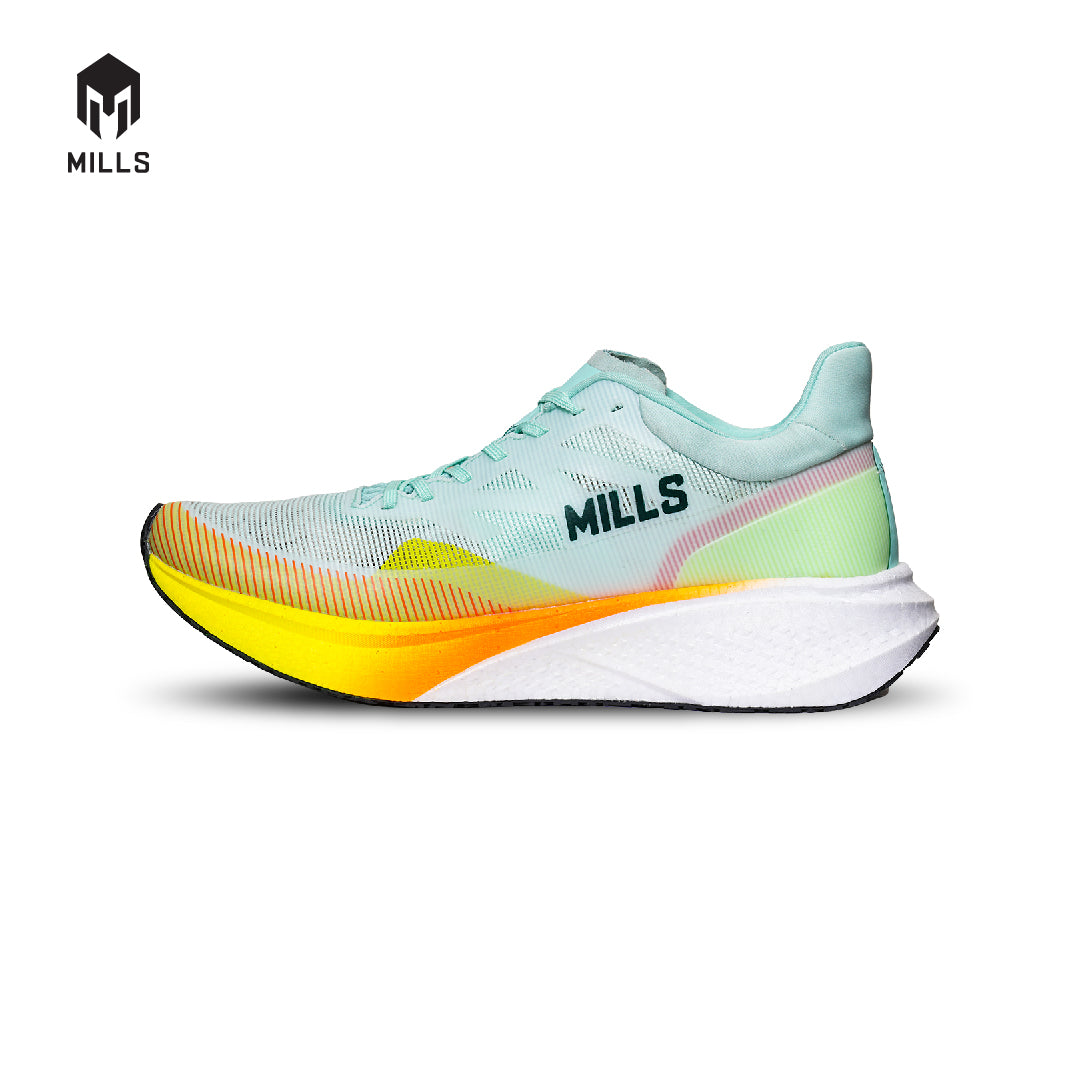 Mills Sepatu Lari Running Shoes Enermax Dynaplate Morph LT Tosca / Orange / White 9104806