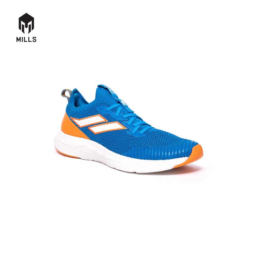 Mills Sepatu Lari Running Shoes Treximo Enerlite Blue/Orange/Lt.Grey 9102002