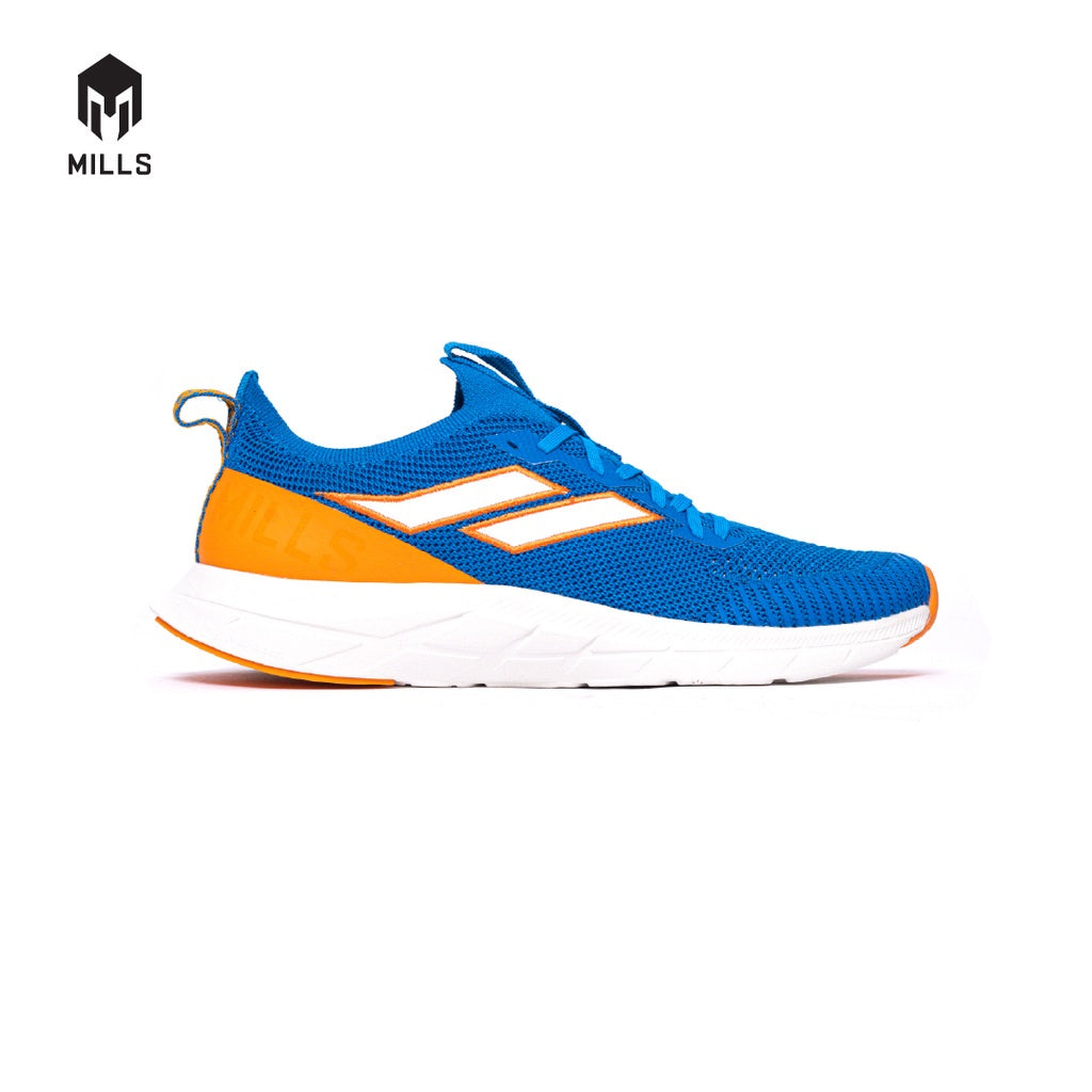 Mills Sepatu Lari Running Shoes Treximo Enerlite Blue/Orange/Lt.Grey 9102002