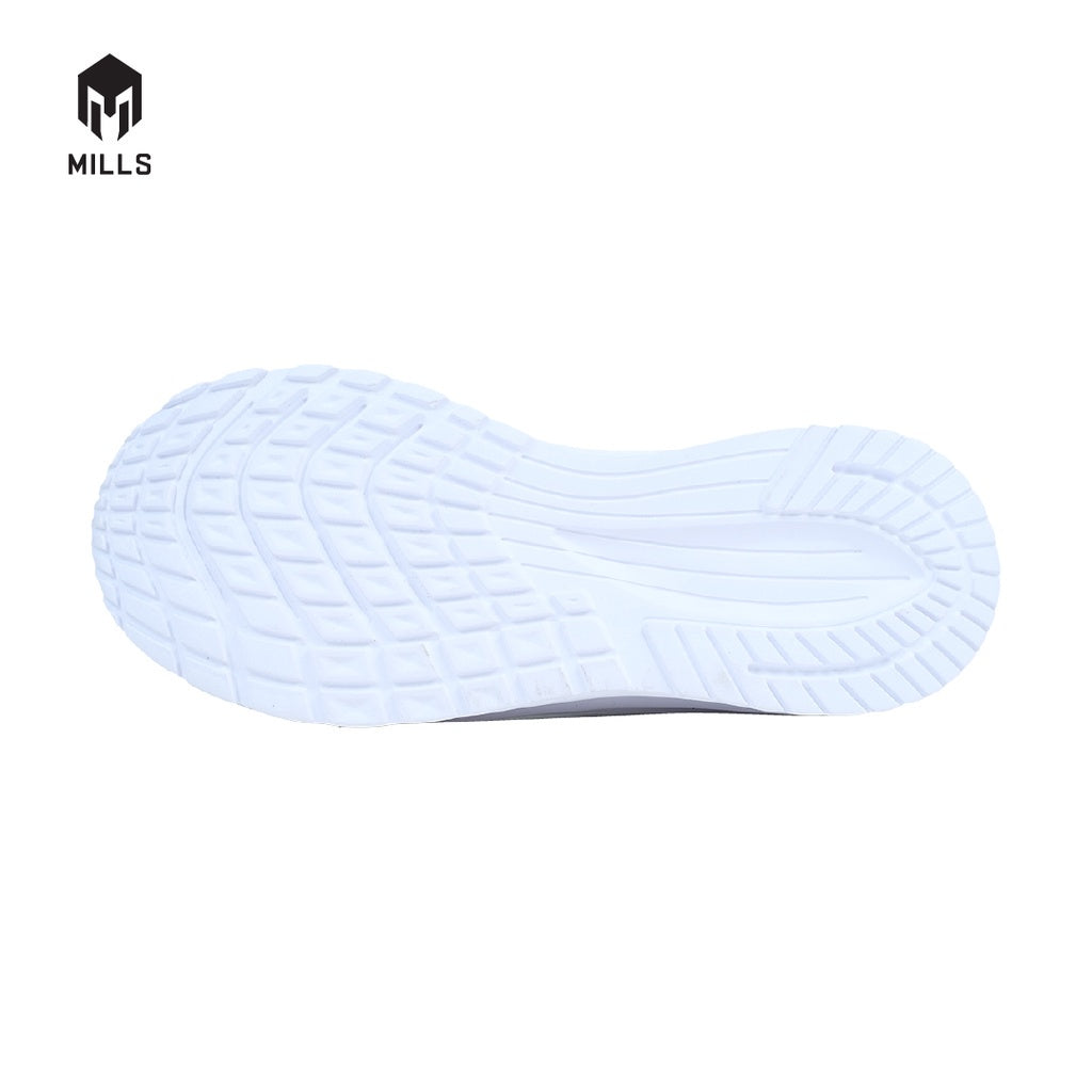 Mills Sepatu Lari Running Shoes Blazer White / Blue / Neon 9100502