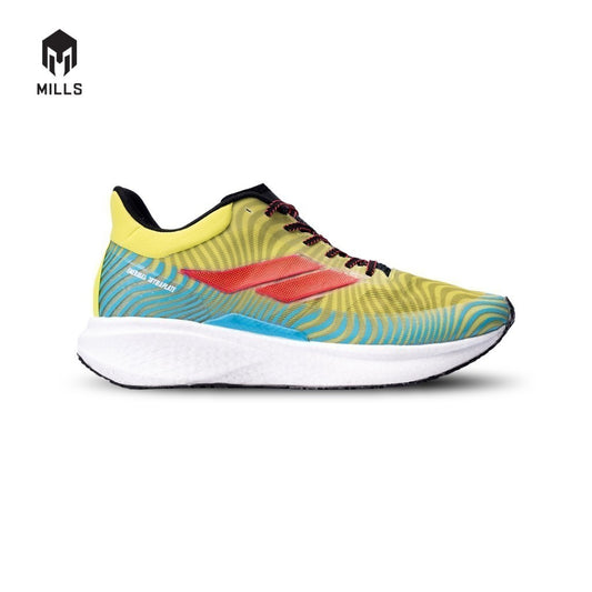 Mills Sepatu Lari Running Shoes Enermax Dynaplate Neon. Green / White / Black 9100703