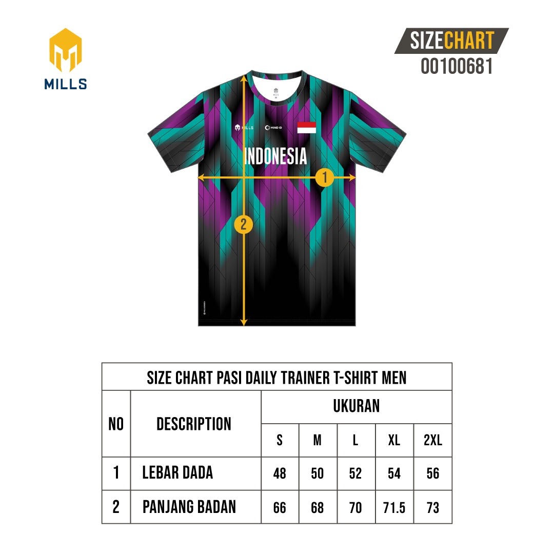 MILLS PASI DAILY TRAINER RUNNING T-SHIRT MEN 00100681