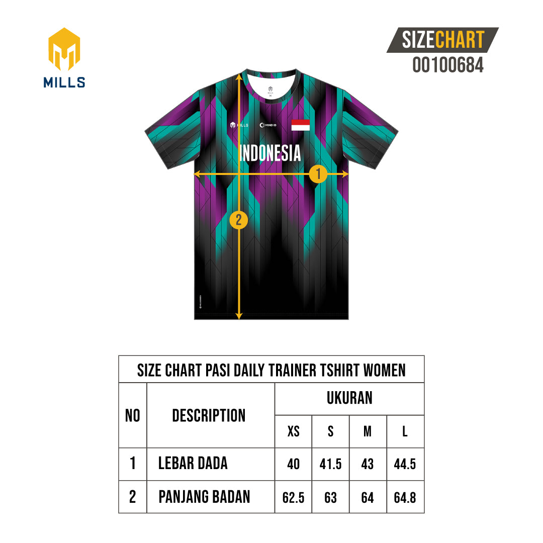 MILLS PASI DAILY TRAINER TSHIRT WOMEN 00100684