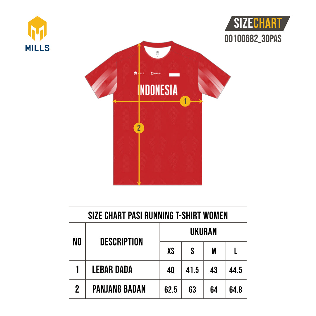 MILLS PASI HOME RUNNING T-SHIRT WOMEN RED 00100682