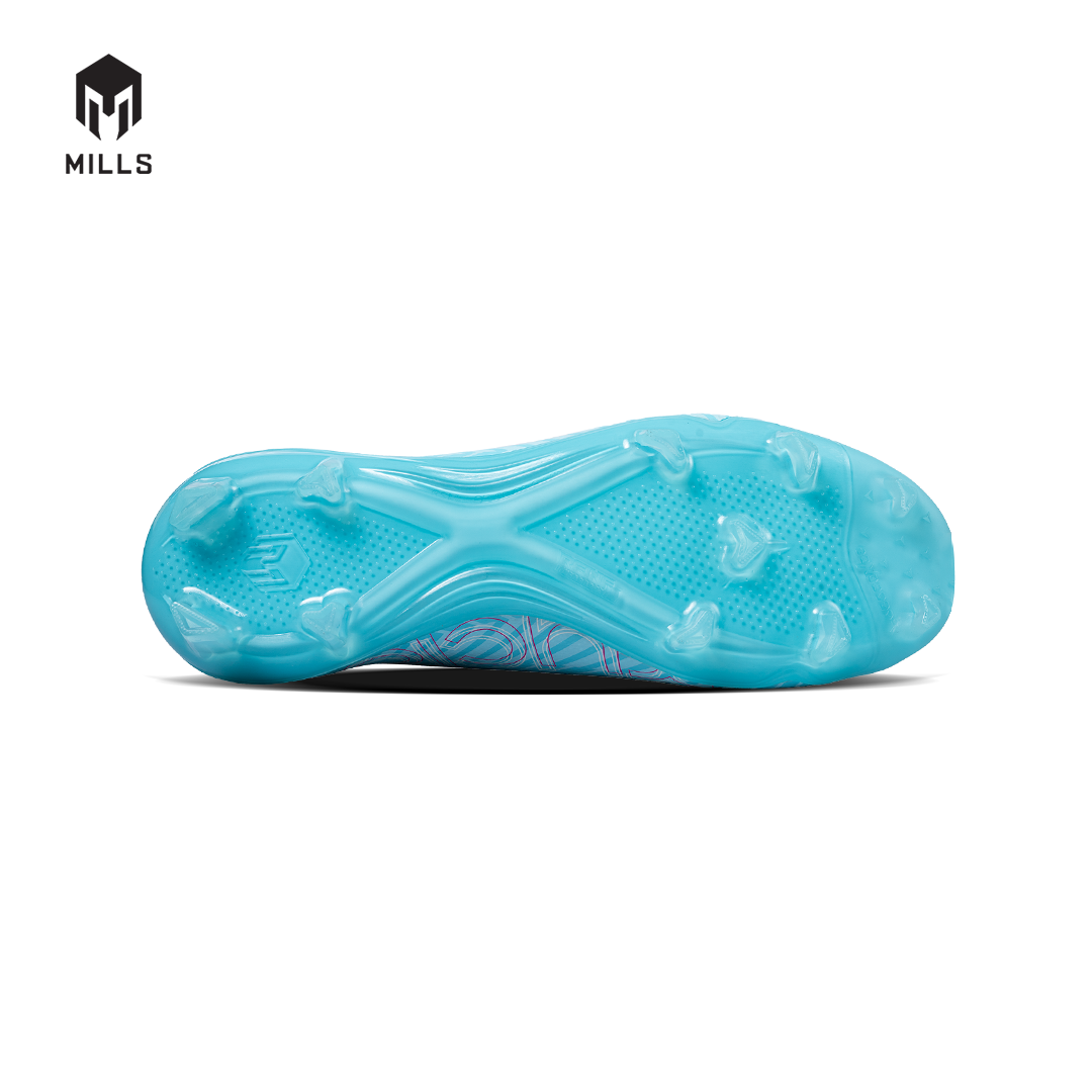 MILLS Sepatu Sepakbola Xyclops Helios FG Sky Blue / Magenta 9304903