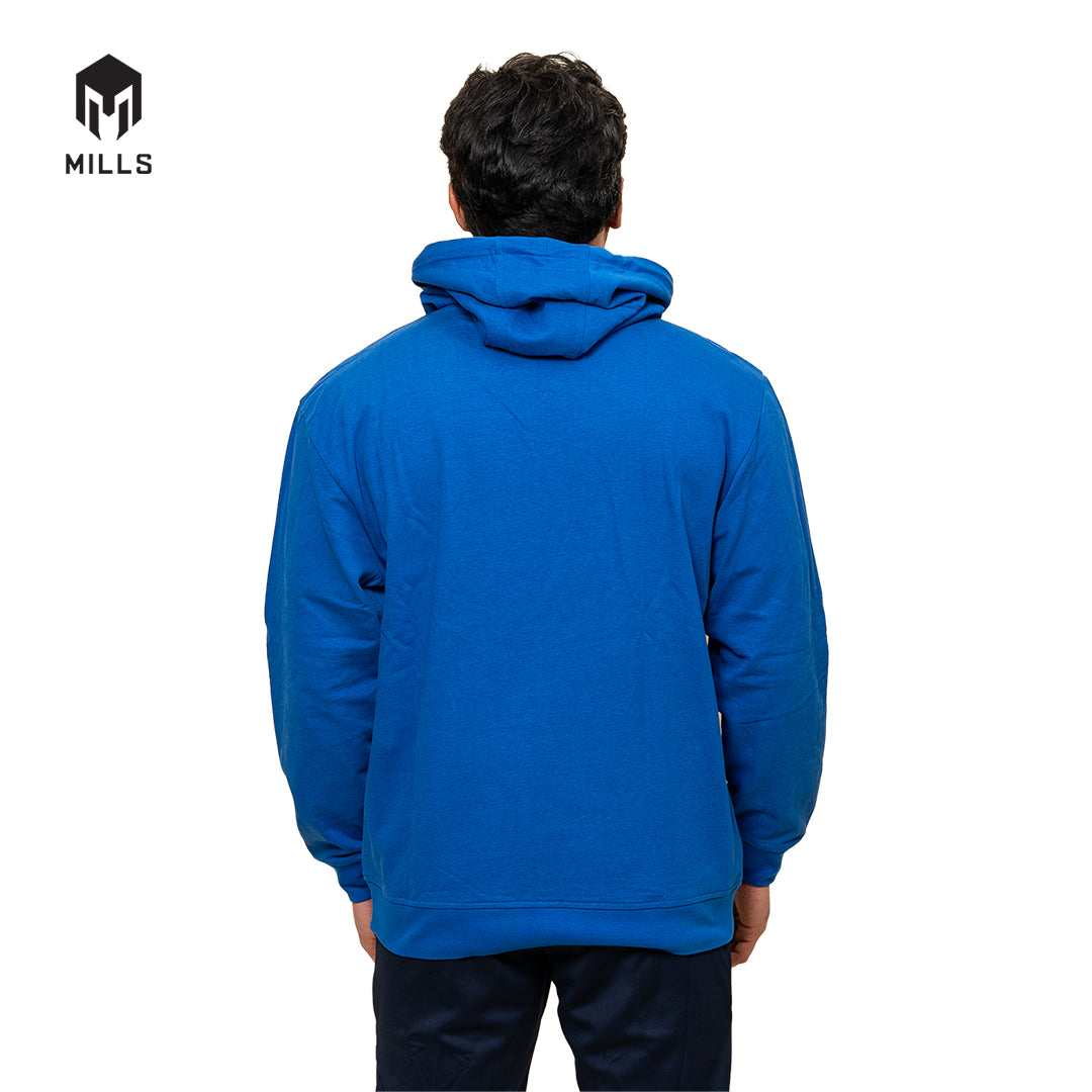 MILLS Superman Jaket Olahraga Hoodie Jacket Royal Blue 31014DC