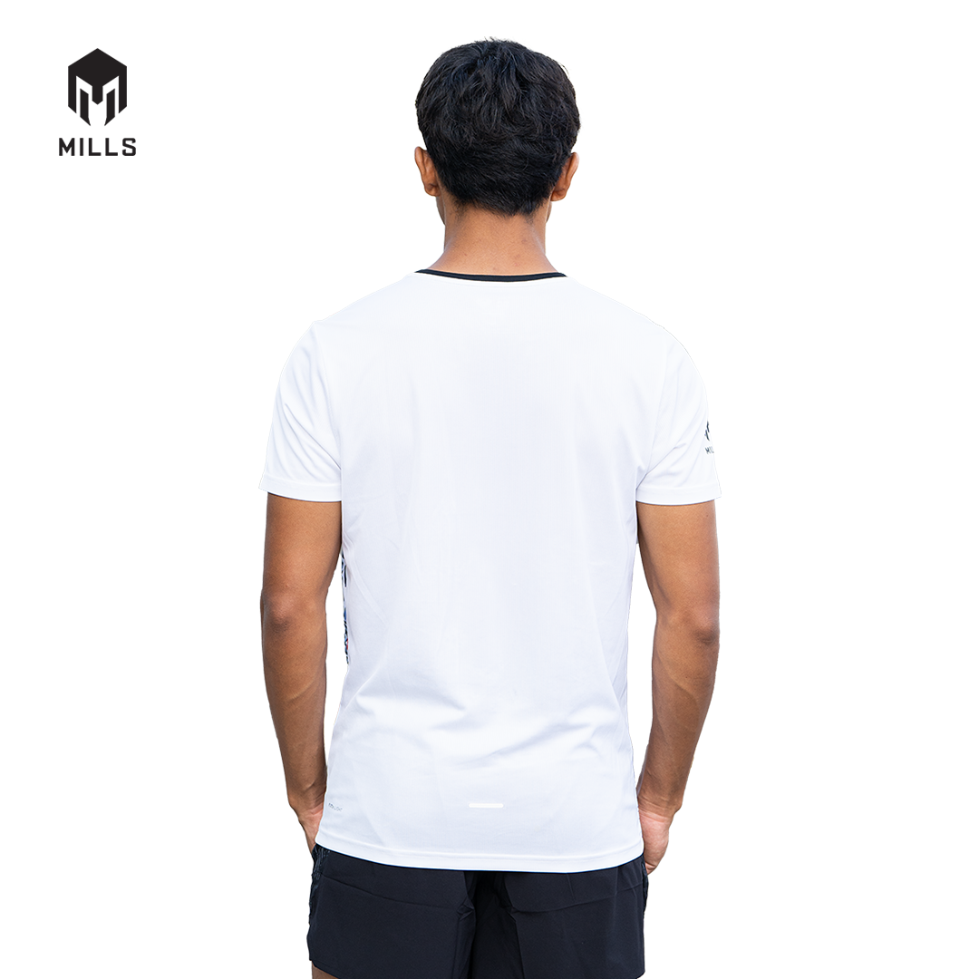 MILLS Superman Baju Olahraga Running Shirt Tee Shirt 2044DC