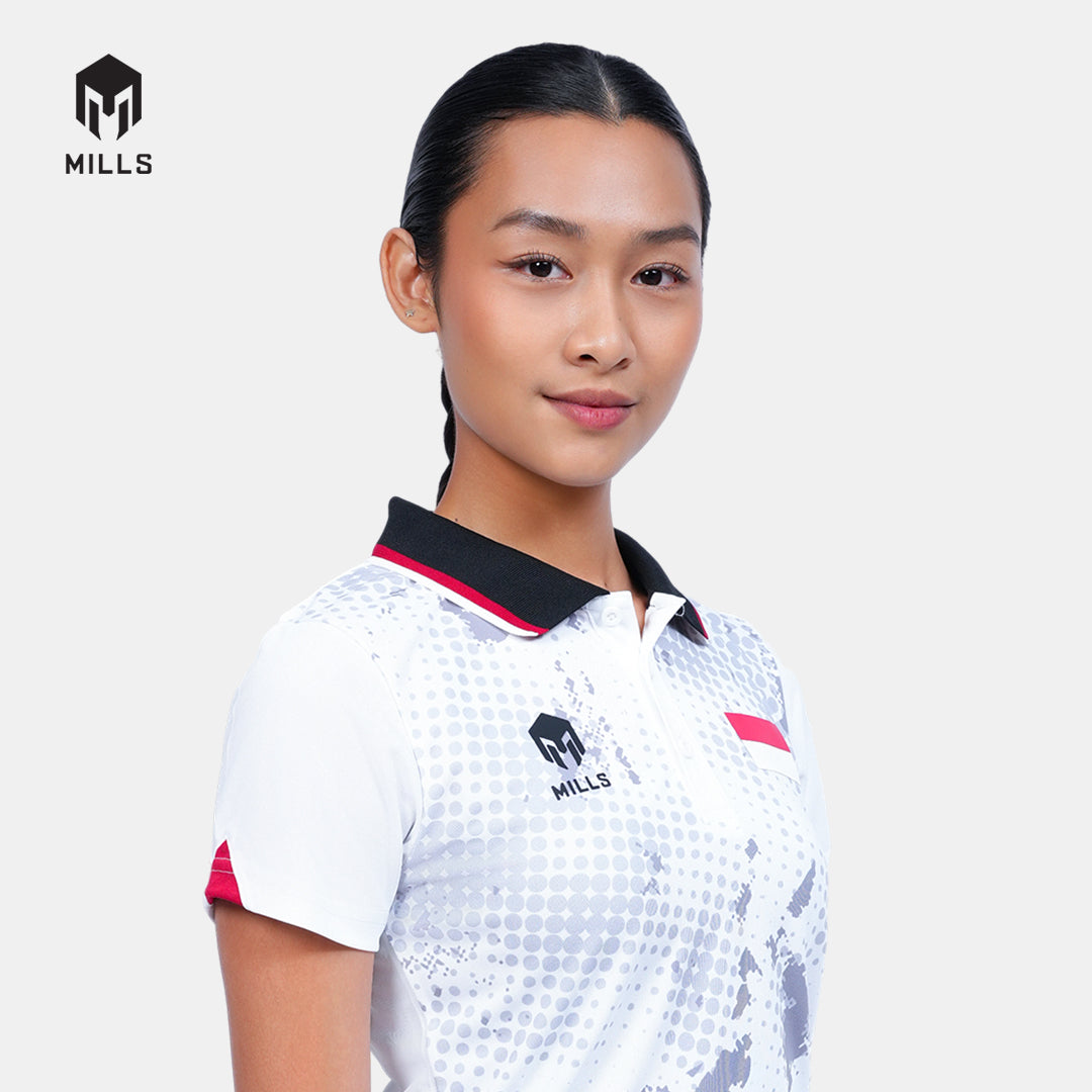 MILLS TENNIS INDONESIA JERSEY WOMEN WHITE 00100591 20PLT