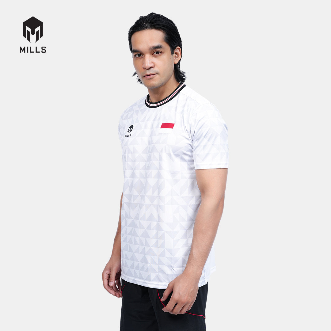 MILLS TENNIS INDONESIA TRAINING JERSEY MEN WHITE 00100592 20PLT