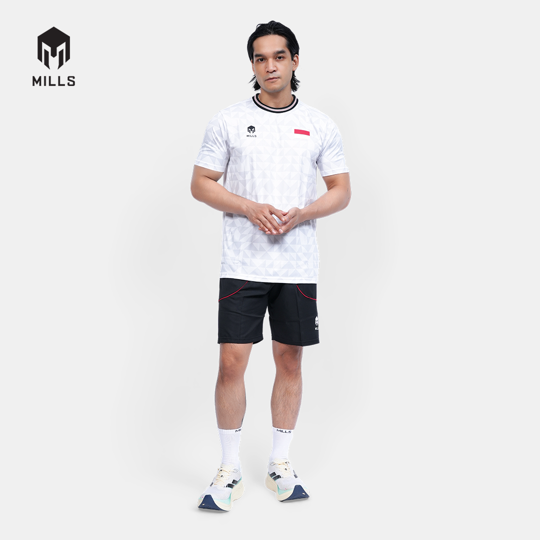 MILLS TENNIS INDONESIA TRAINING JERSEY MEN WHITE 00100592 20PLT