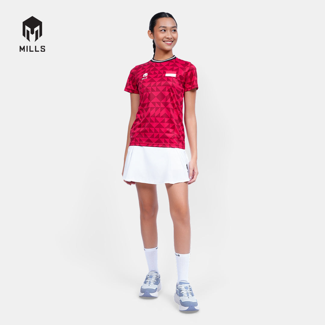 MILLS TENNIS INDONESIA SKIRT WHITE 04100001 20PLT