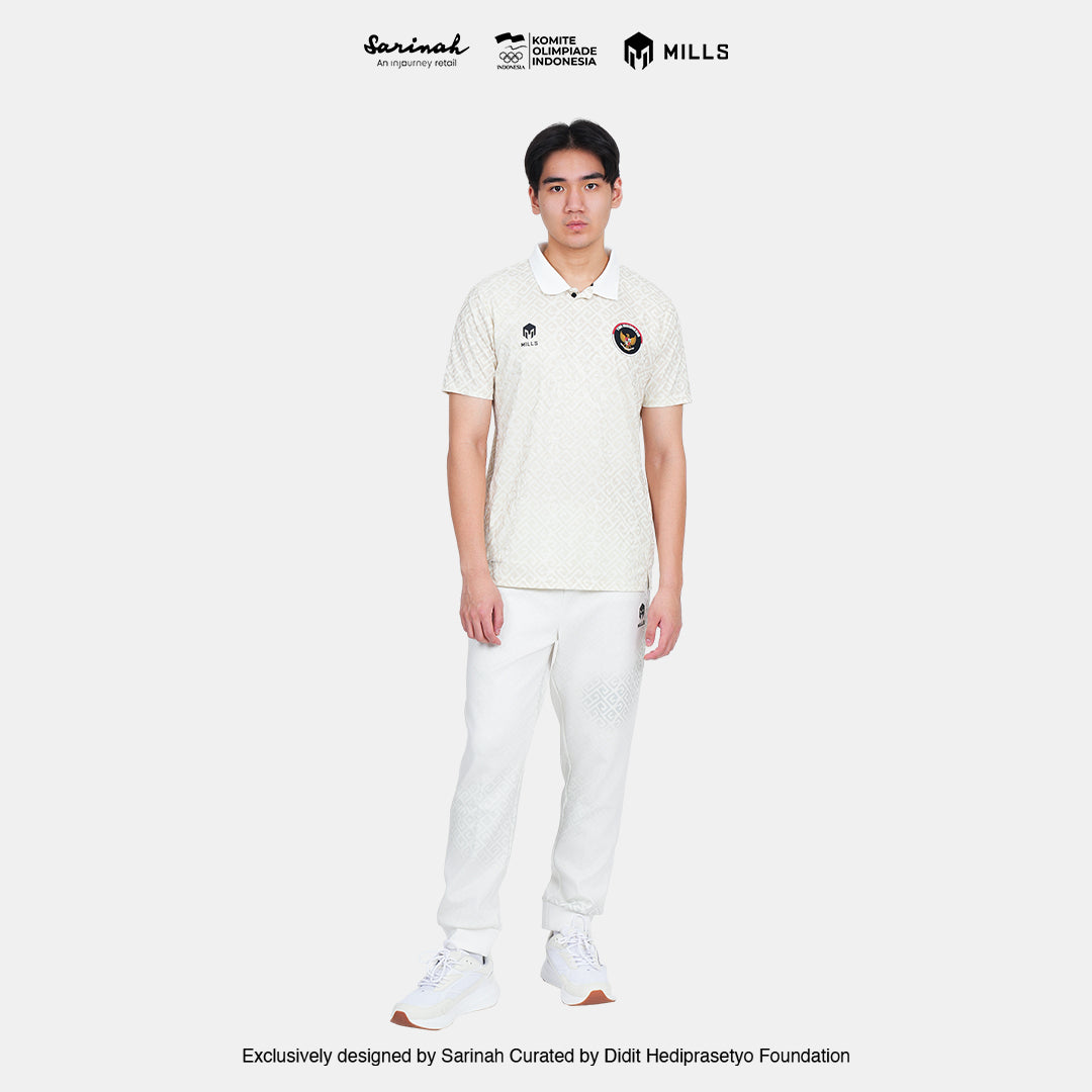 MILLS TIM INDONESIA PERFORMANCE POLO SHIRT BEIGE 00700312 66SGM