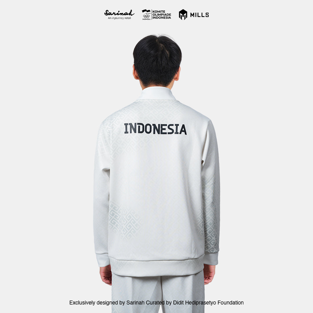 MILLS TIM INDONESIA SEA GAMES TRACK JACKET BEIGE 01700266 66SGM