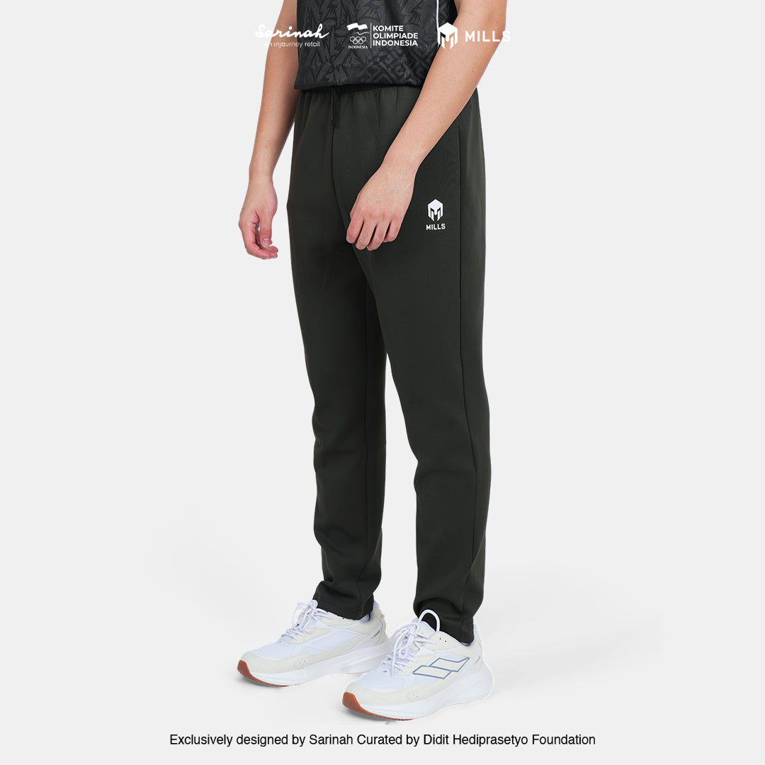 MILLS TIM INDONESIA SEA GAMES CELANA TRACK PANTS GREEN 03000266 50SGM