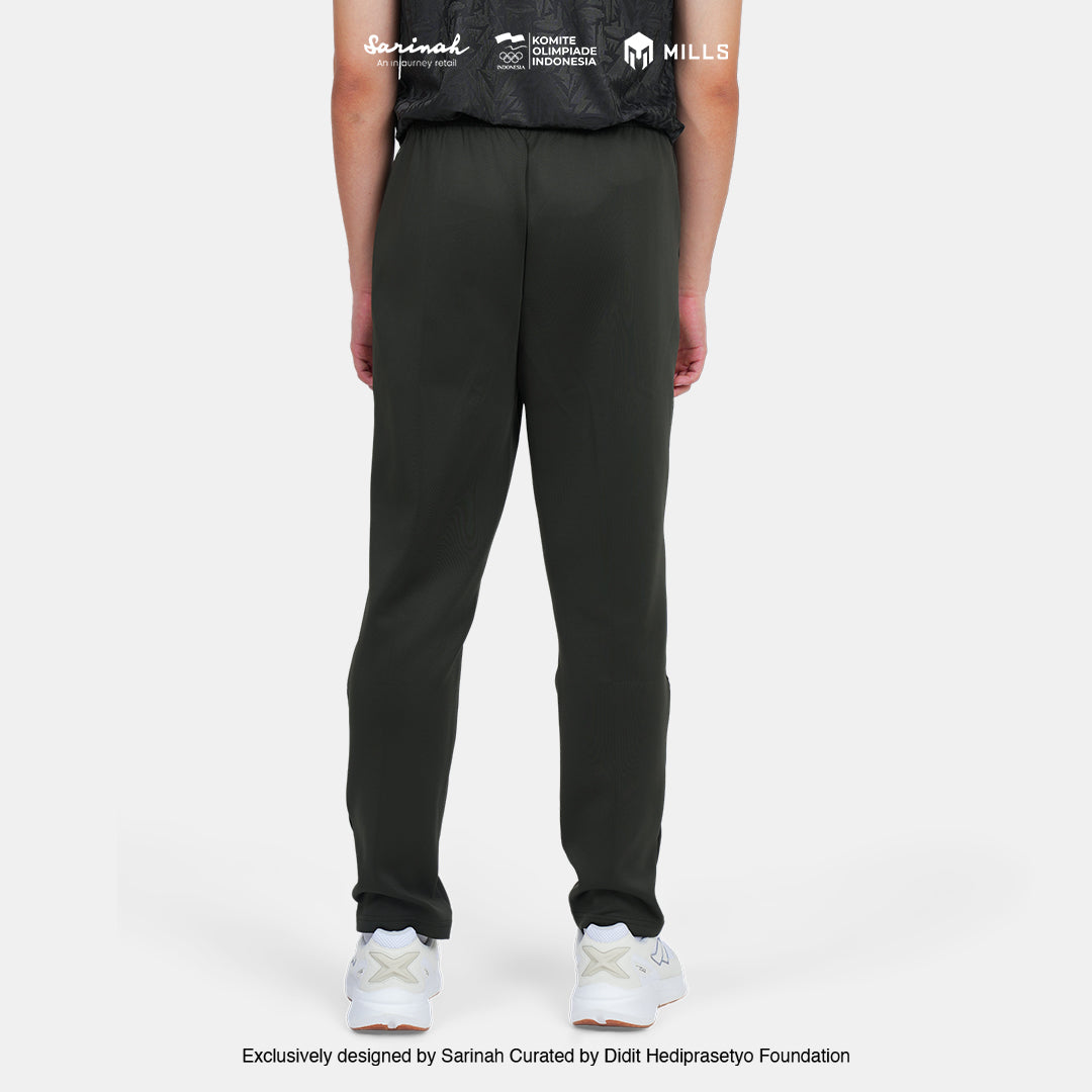 MILLS TIM INDONESIA SEA GAMES CELANA TRACK PANTS GREEN 03000266 50SGM