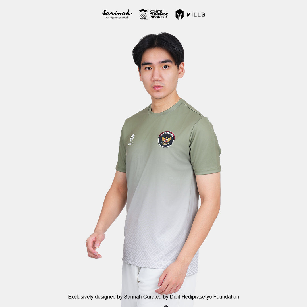 MILLS TIM INDONESIA SEA GAMES TRAINING JERSEY GREEN  00100799 50SGM