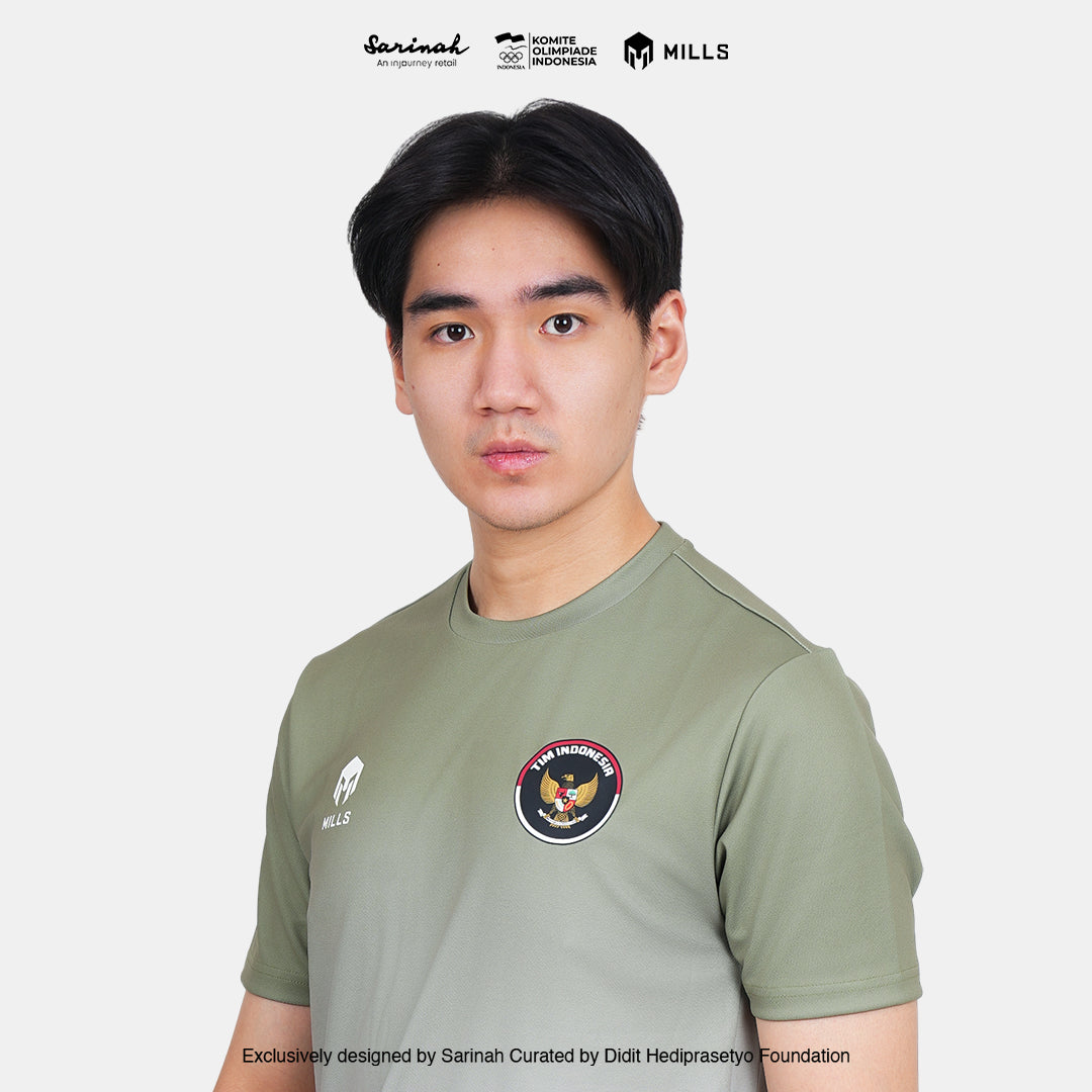 MILLS TIM INDONESIA SEA GAMES TRAINING JERSEY GREEN  00100799 50SGM