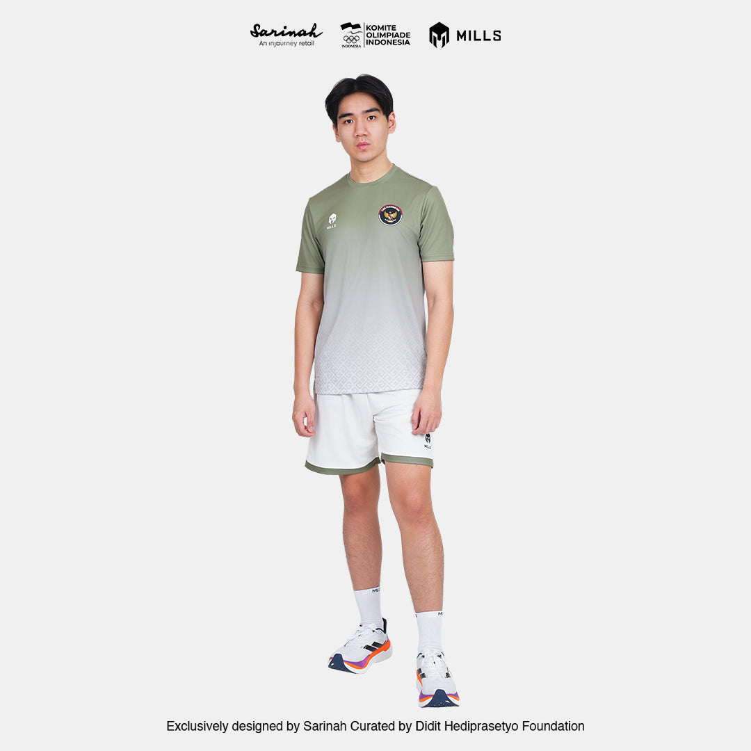 MILLS TIM INDONESIA SEA GAMES TRAINING JERSEY GREEN  00100799 50SGM
