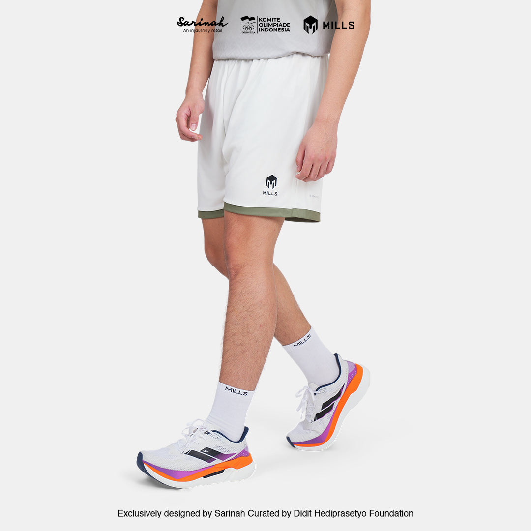 MILLS TIM INDONESIA SEA GAMES TRAINING SHORT BEIGE 03100372 66SGM