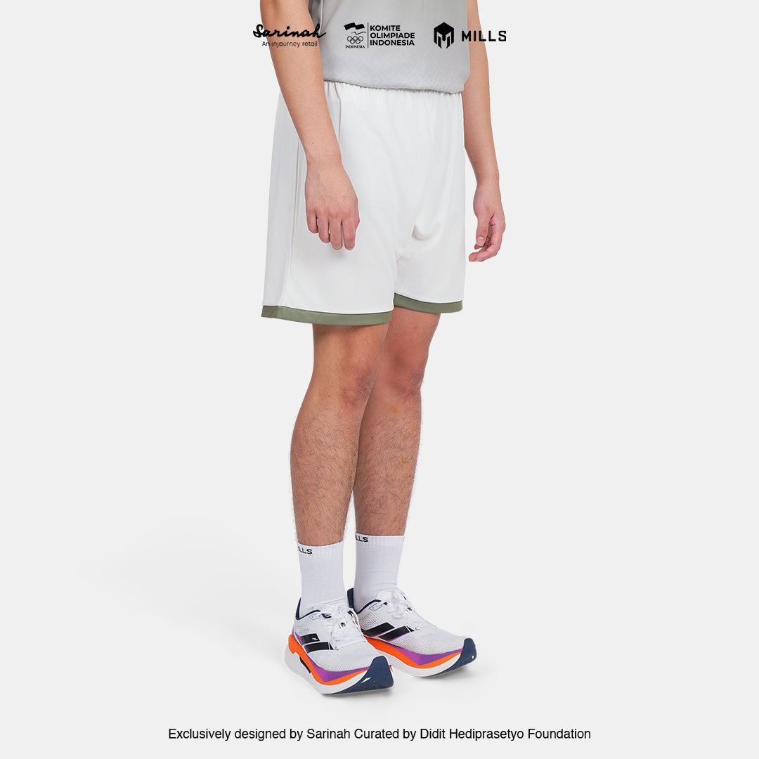 MILLS TIM INDONESIA SEA GAMES TRAINING SHORT BEIGE 03100372 66SGM