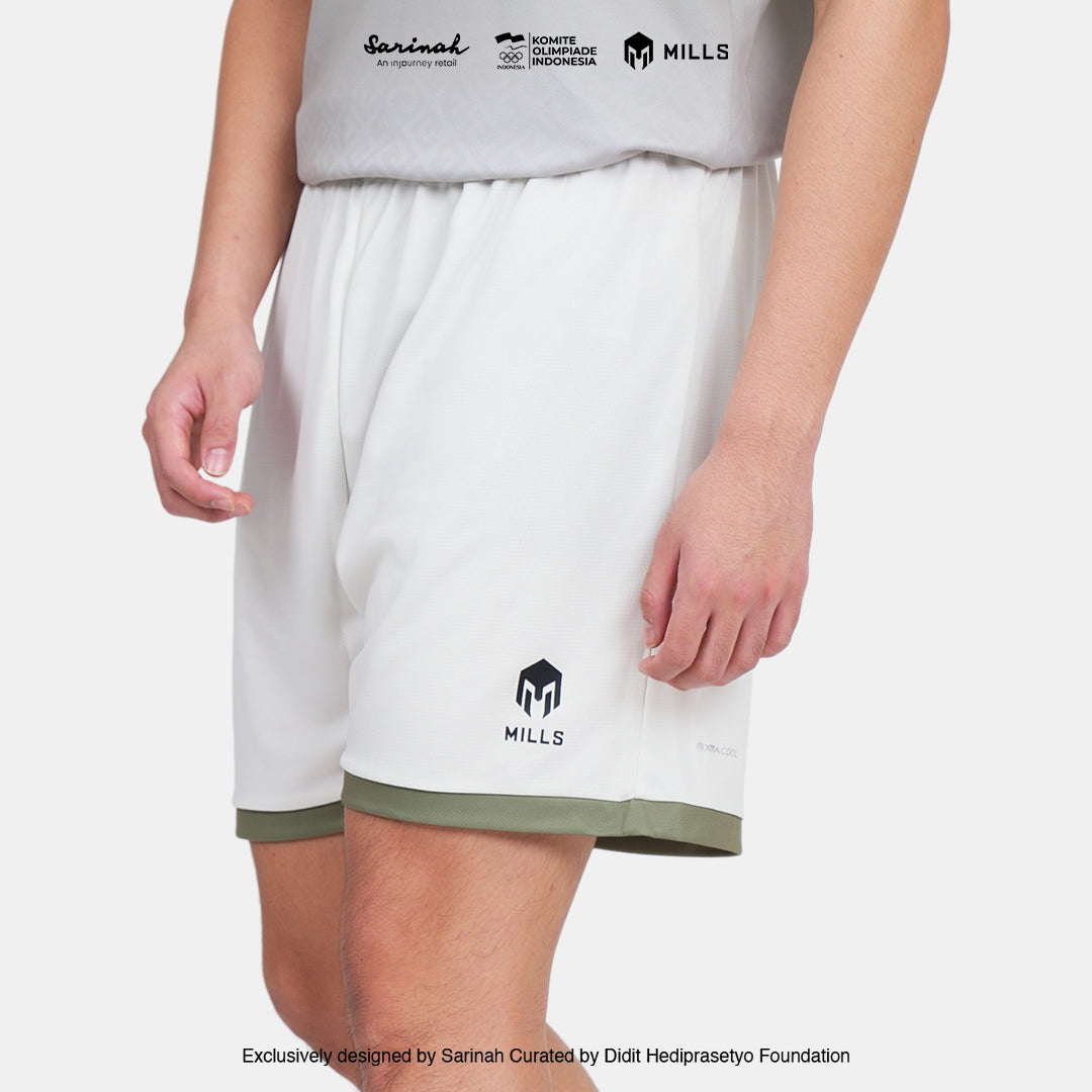 MILLS TIM INDONESIA SEA GAMES TRAINING SHORT BEIGE 03100372 66SGM