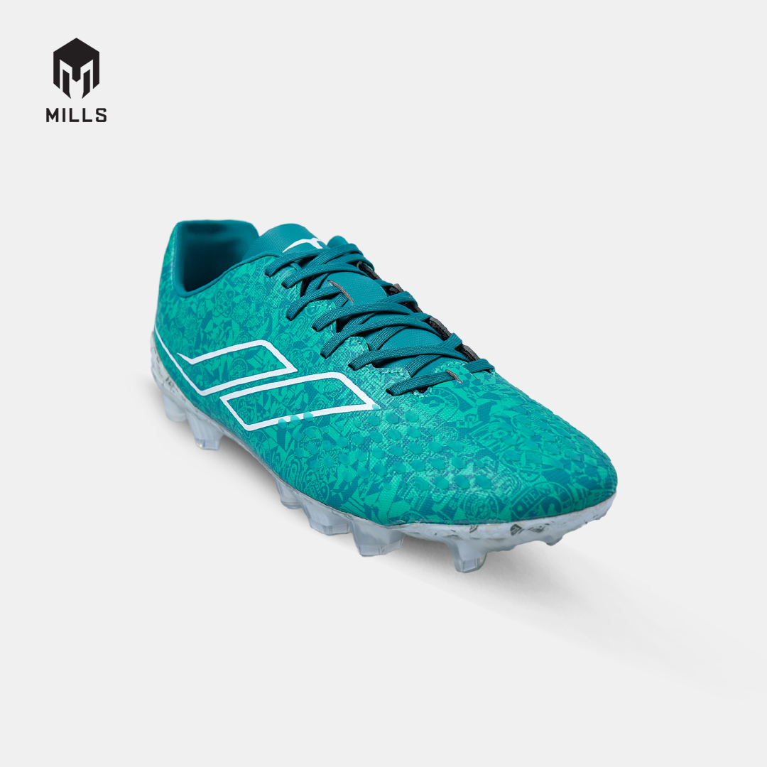 MILLS SEPATU SEPAKBOLA TRITON DEISLER 1.9 SW MATCH FG GREEN/WHITE/MULTICOLOR 9305506