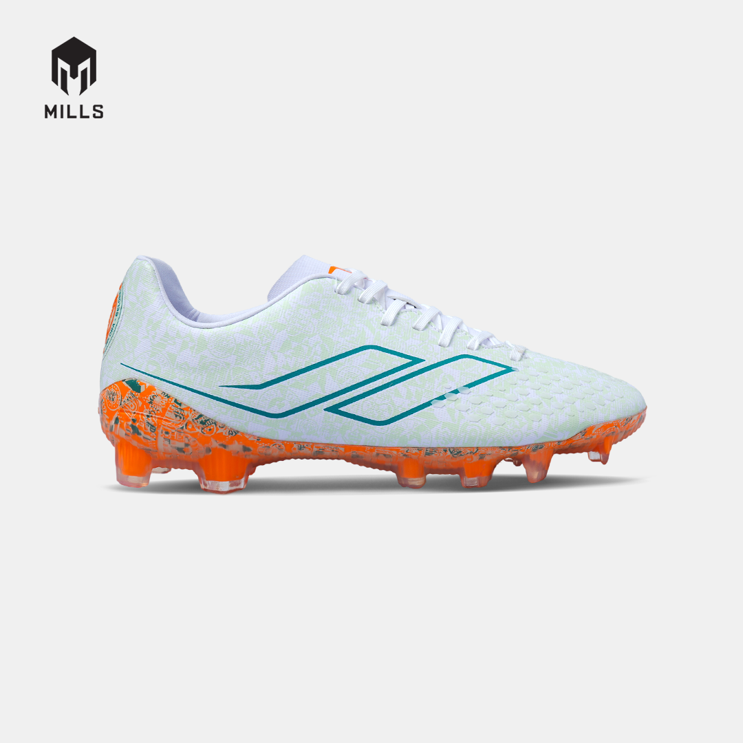 MILLS SEPATU SEPAKBOLA TRITON DEISLER 1.9 SW MATCH FG WHITE/GREEN/MULTICOLOR 9305505