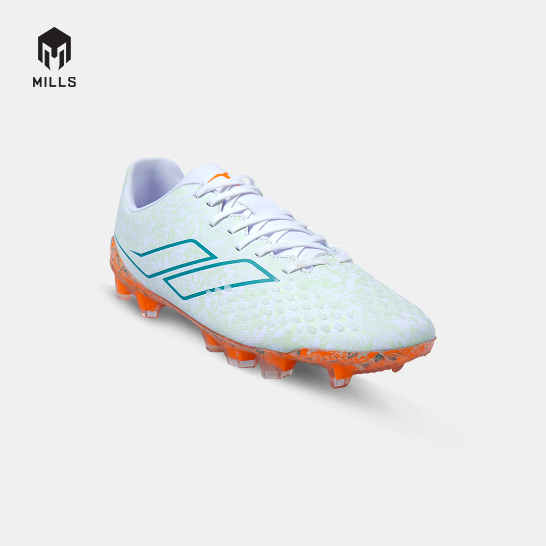 MILLS SEPATU SEPAKBOLA TRITON DEISLER 1.9 SW MATCH FG WHITE/GREEN/MULTICOLOR 9305505