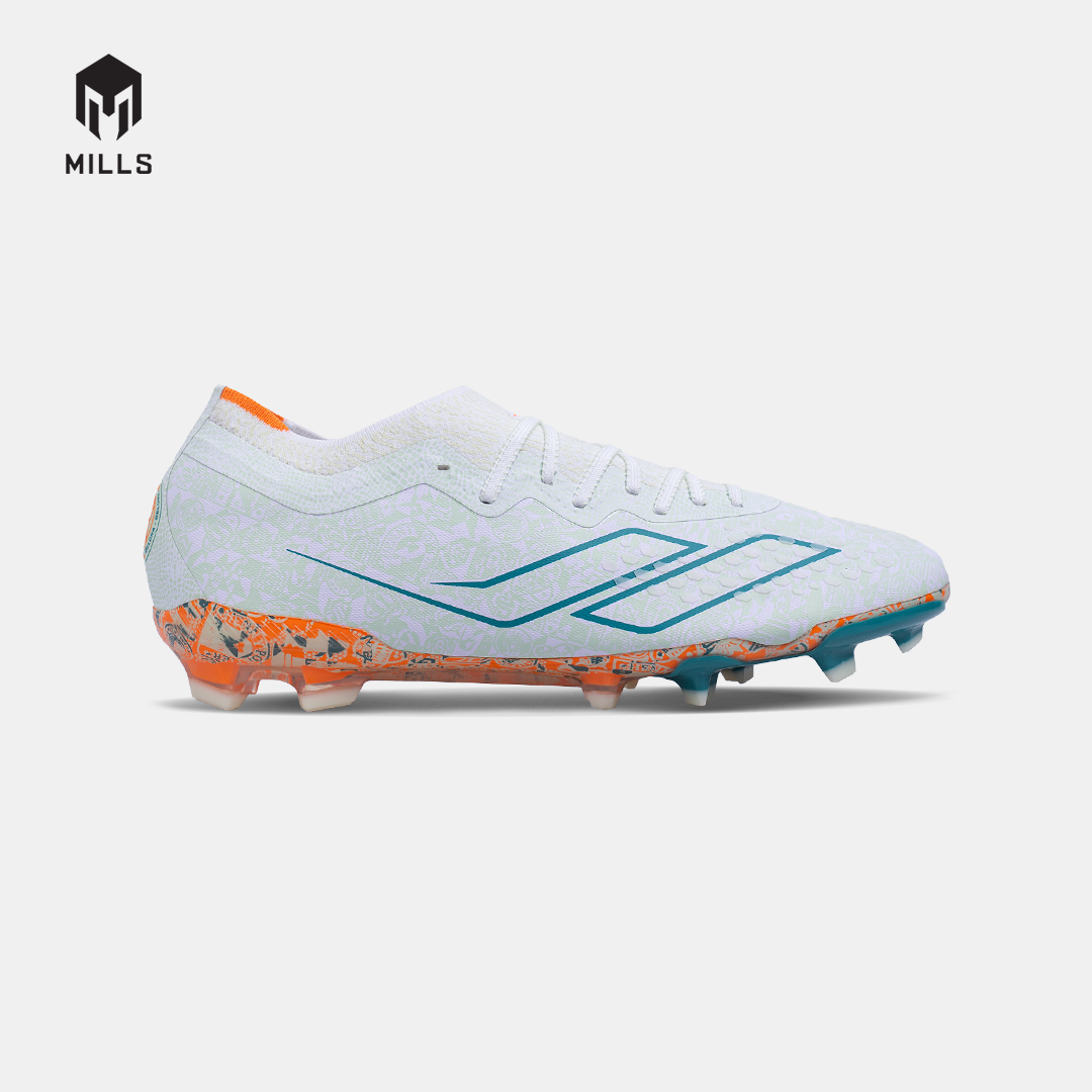 MILLS SEPATU SEPAKBOLA TRITON DEISLER 1.9 SW PRIME FG WHITE/GREEN/MULTICOLOR 9306401