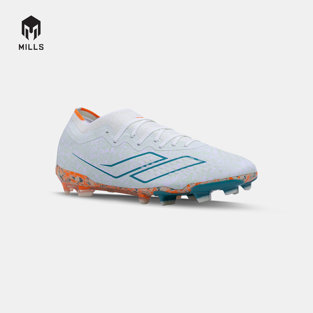 MILLS SEPATU SEPAKBOLA TRITON DEISLER 1.9 SW PRIME FG WHITE/GREEN/MULTICOLOR 9306401