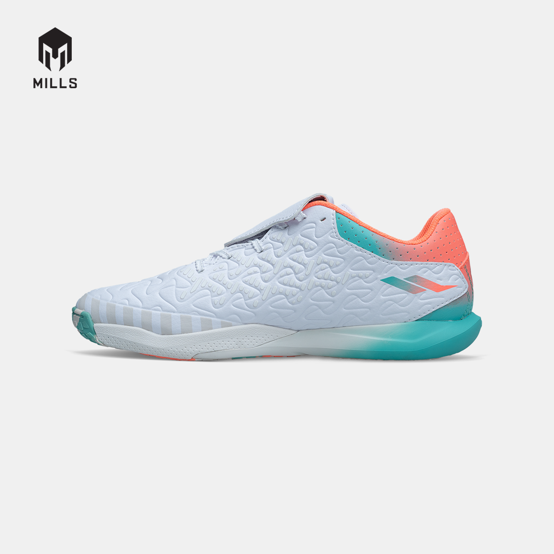 MILLS SEPATU FUTSAL VOLTASALA APEX M2 BBS II ELITE WHITE/MULTICOLOR 9503101