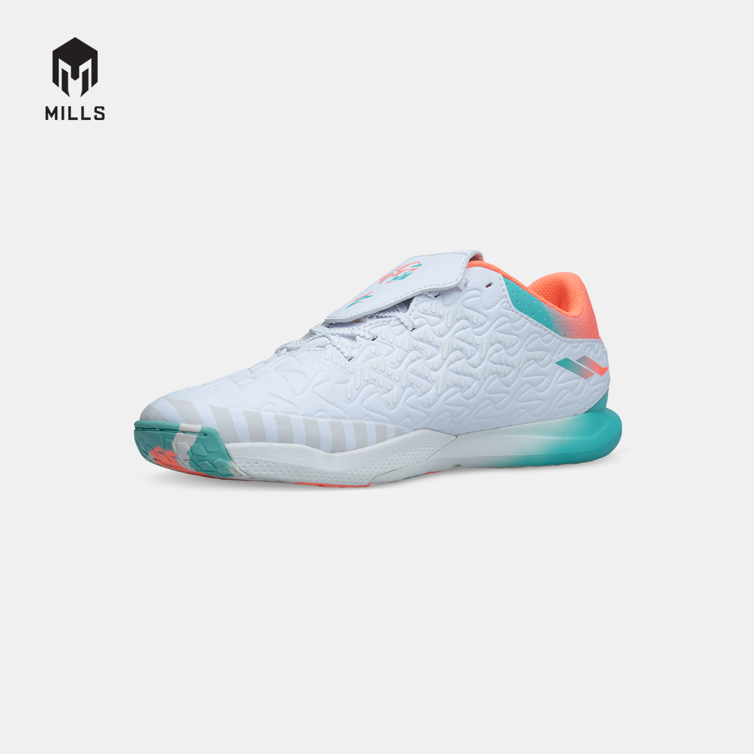 MILLS SEPATU FUTSAL VOLTASALA APEX M2 BBS II ELITE WHITE/MULTICOLOR 9503101