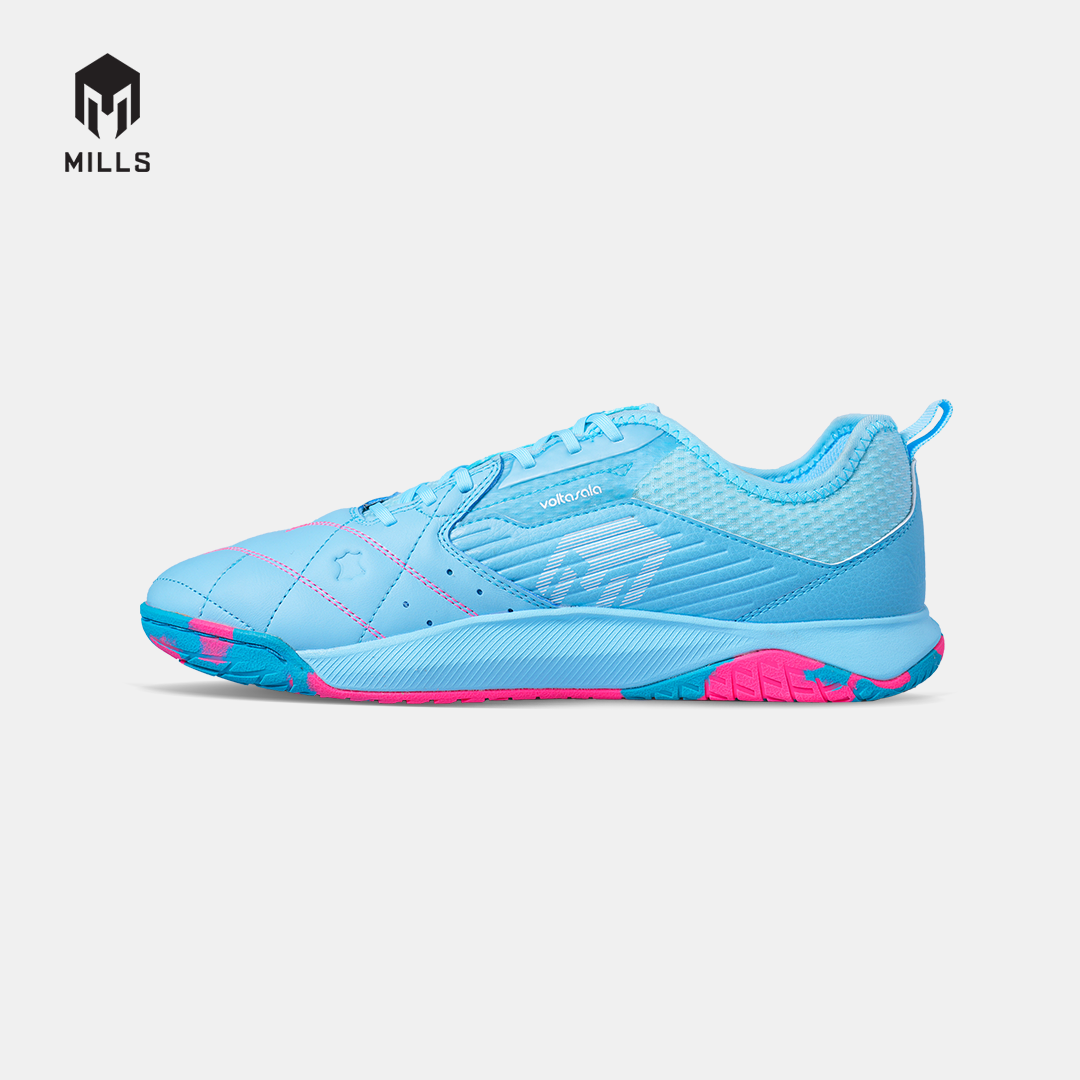 MILLS SEPATU FUTSAL VOLTASALA LEON M2 LEA AQUA.BLUE/WHITE/HOT.PINK 9502603