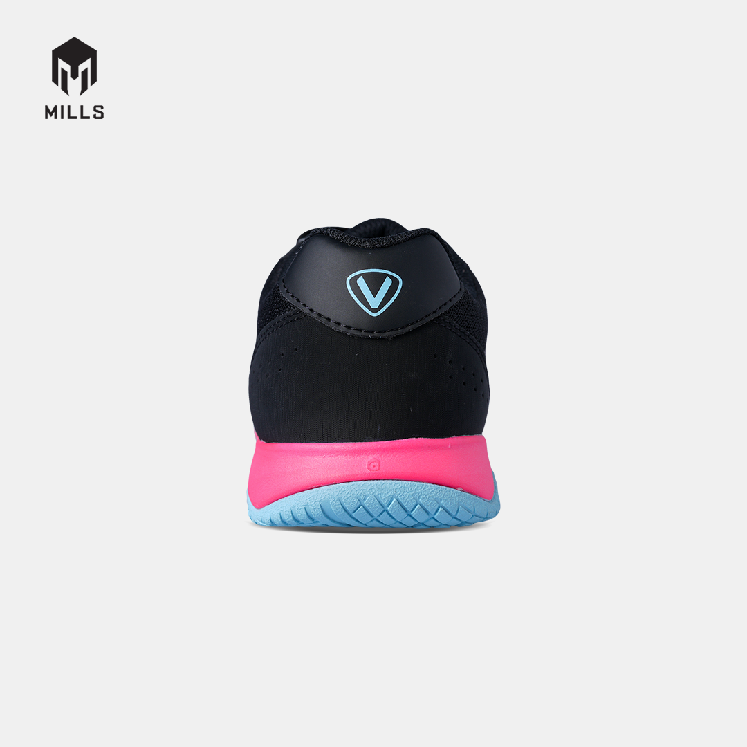 MILLS SEPATU FUTSAL VOLTASALA ARION M2 SUEDE BLACK/HOT.PINK/AQUA.BLUE 9502404