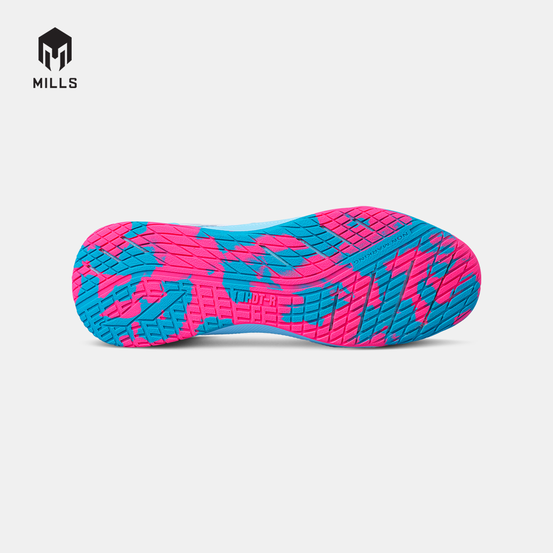 MILLS SEPATU FUTSAL VOLTASALA LEON M2 LEA AQUA.BLUE/WHITE/HOT.PINK 9502603