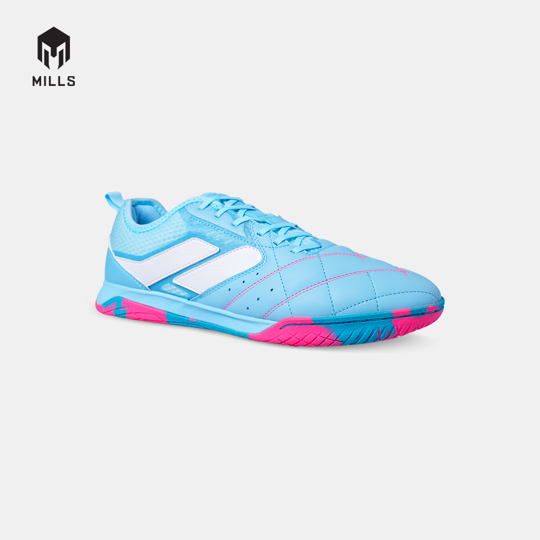 MILLS SEPATU FUTSAL VOLTASALA LEON M2 LEA AQUA.BLUE/WHITE/HOT.PINK 9502603