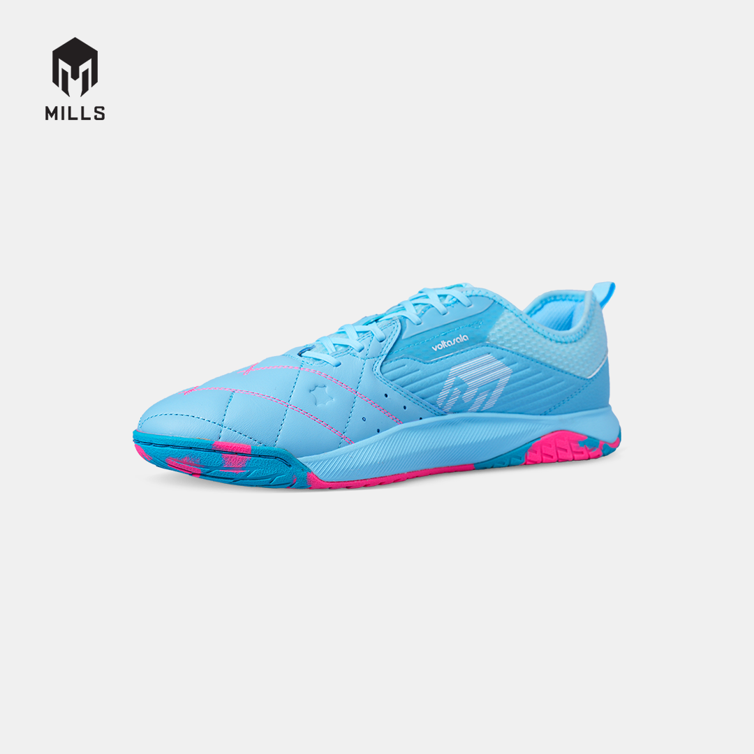 MILLS SEPATU FUTSAL VOLTASALA LEON M2 LEA AQUA.BLUE/WHITE/HOT.PINK 9502603