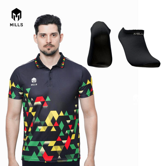 MILLS POLO SHIRT AND NO SHOW SOCKS PACKAGE