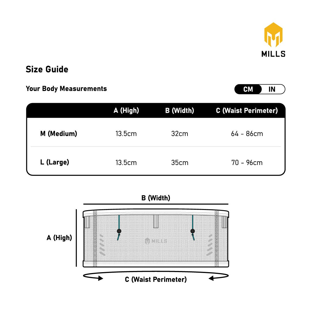 MILLS TAS PINGGANG RUNNING TRAVERSE RUNNING BELT 08601723