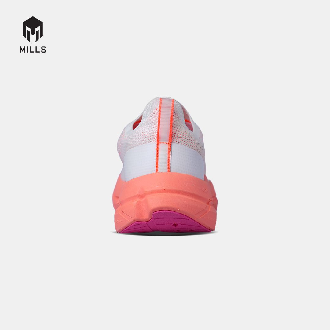 MILLS SEPATU LARI WANITA WOMEN RUNNING SHOES TREXIMO ENERLITE M2 FL WHITE/IGNITE.PEACH/POWER.PINK 9108802