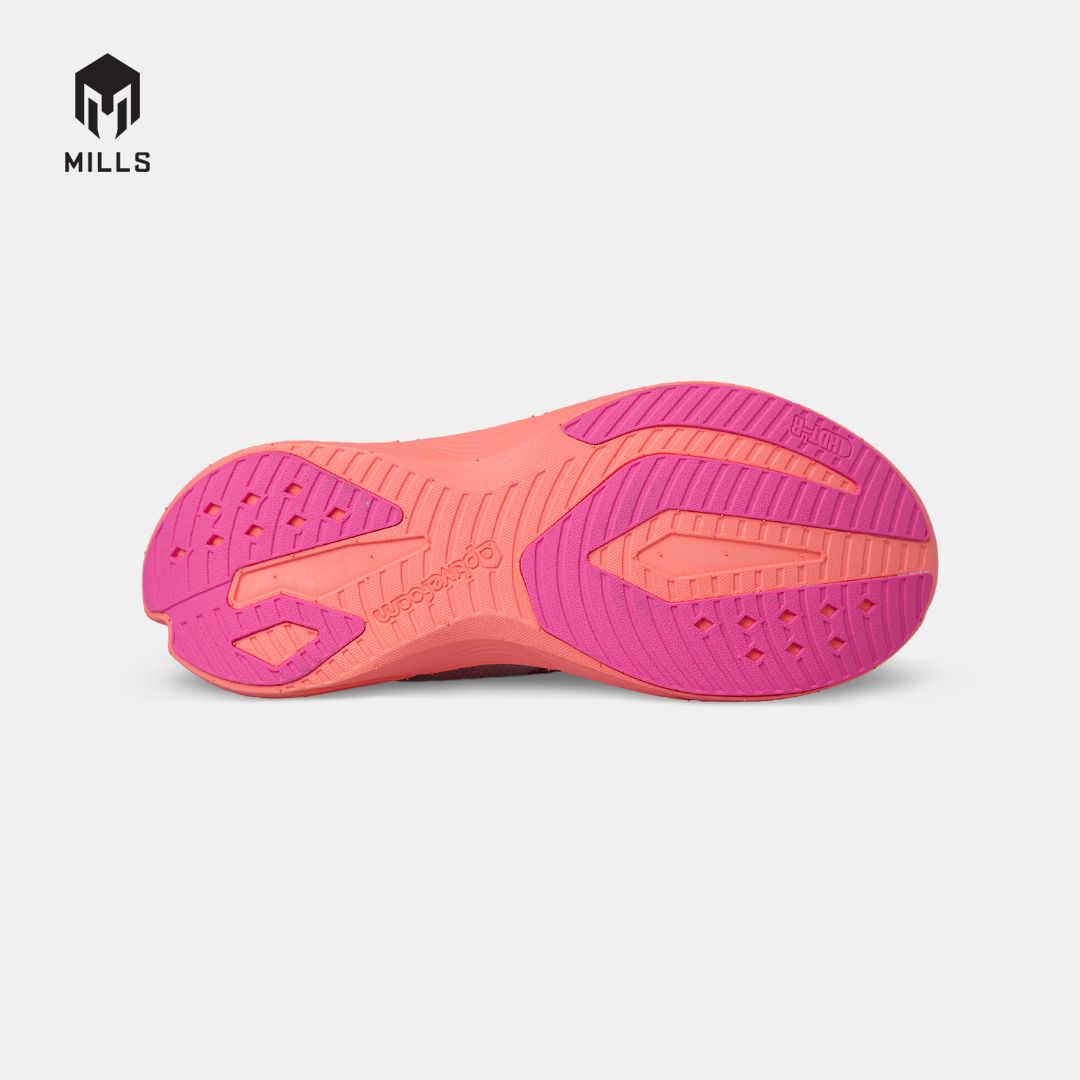 MILLS SEPATU LARI WANITA WOMEN RUNNING SHOES TREXIMO ENERLITE M2 FL WHITE/IGNITE.PEACH/POWER.PINK 9108802
