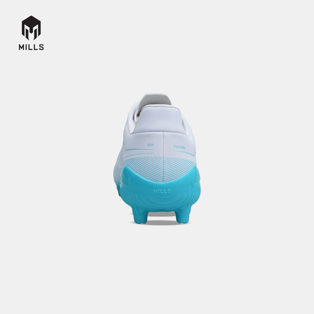 MILLS SEPATU SEPAKBOLA VULCAN 2.0 FG JR WHITE/AQUA.BLUE/CYAN.BLUE 9203306
