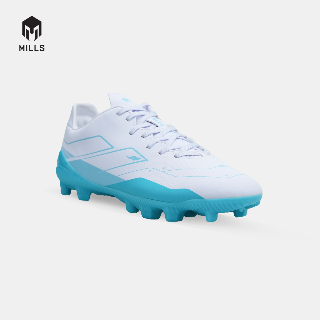 MILLS SEPATU SEPAKBOLA VULCAN 2.0 FG JR WHITE/AQUA.BLUE/CYAN.BLUE 9203306