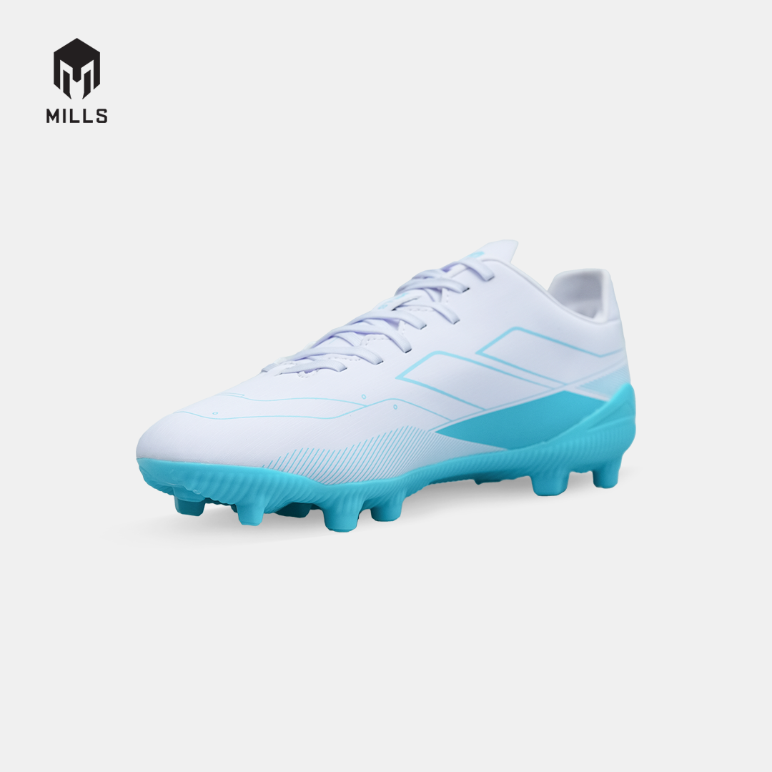 MILLS SEPATU SEPAKBOLA VULCAN 2.0 FG JR WHITE/AQUA.BLUE/CYAN.BLUE 9203306
