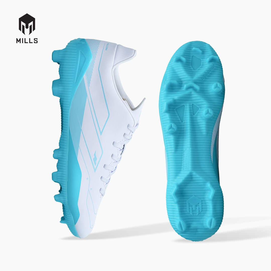 MILLS SEPATU SEPAKBOLA VULCAN 2.0 FG JR WHITE/AQUA.BLUE/CYAN.BLUE 9203306
