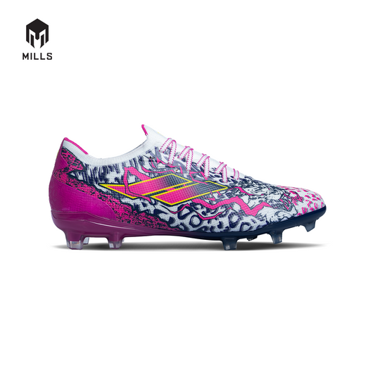 MILLS SEPATU SEPAKBOLA XYCLOPS WILDBLAST RS FG WHITE/NAVY/MAGENTA 9305202