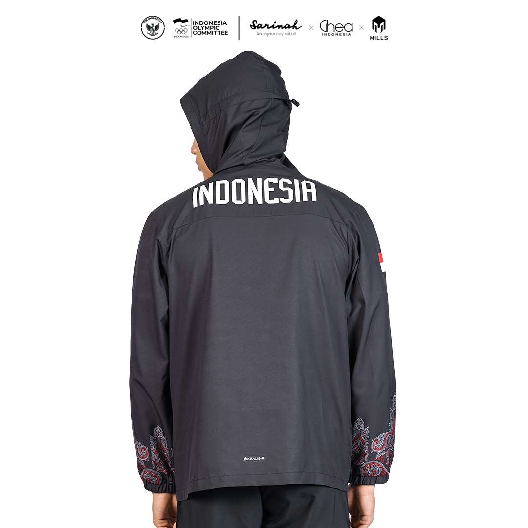 MILLS ASIAN GAMES WINDBREAKER BLACK 01900051