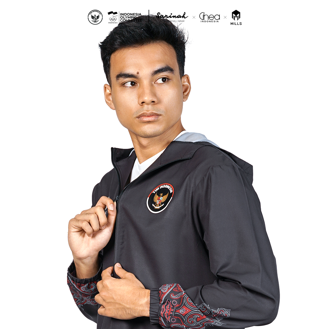 MILLS ASIAN GAMES WINDBREAKER BLACK 01900051