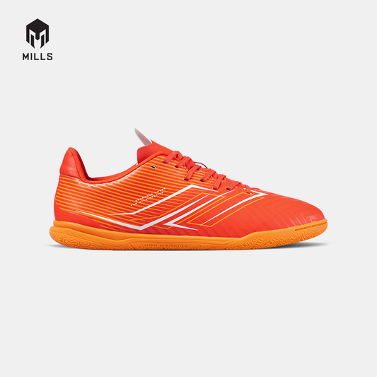 MILLS Sepatu Futsal Xyclops Helios Match In Bright Red / White / Orange 9405701