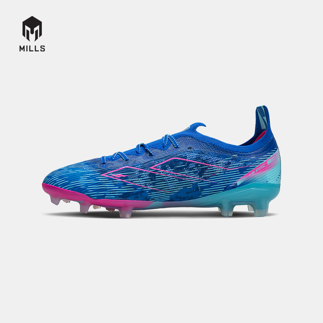 MILLS Sepatu Sepakbola Xyclops Speedfreak 1.2 Elite FG Prussian.Blue/Pink/Sky.Blue 9305902